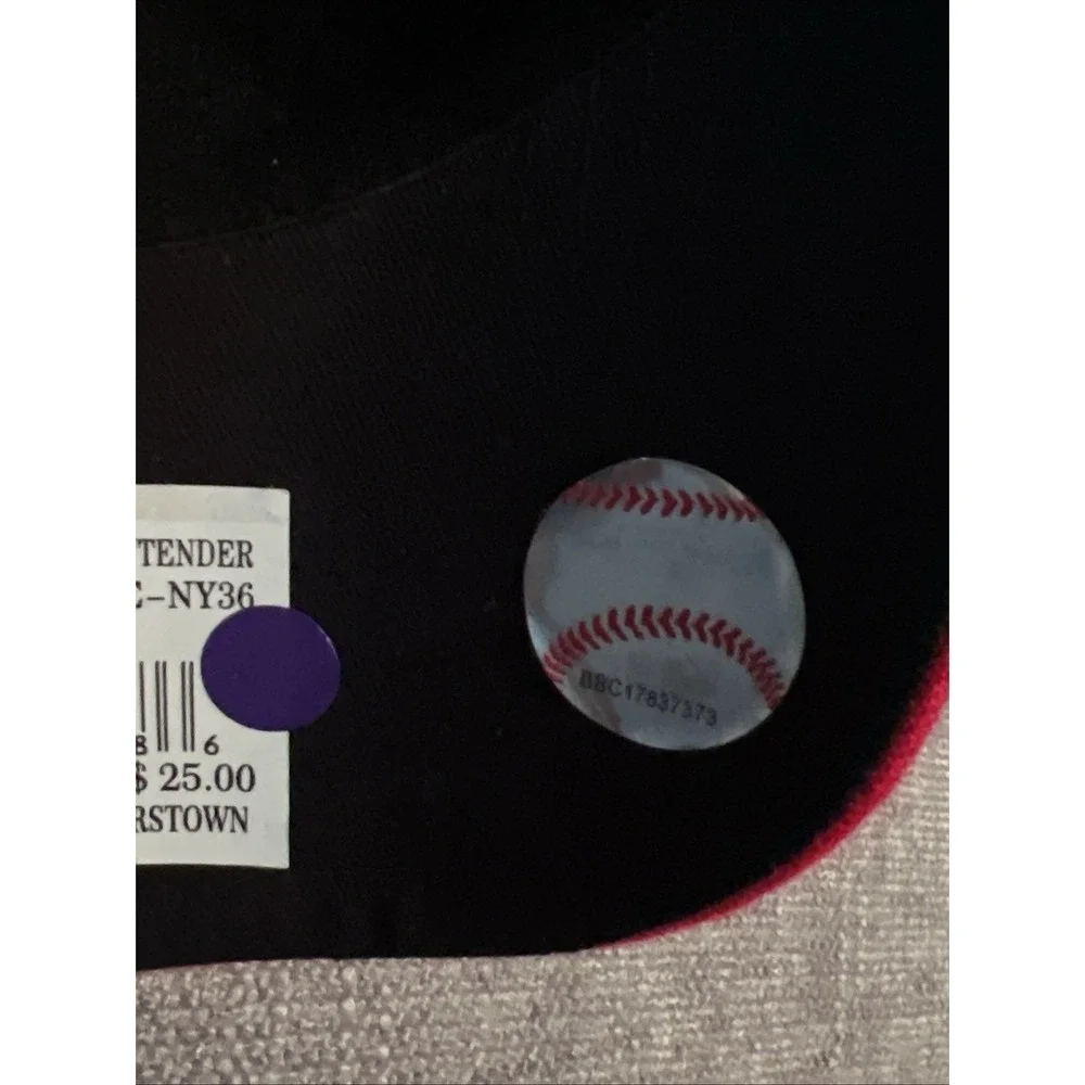 Boston Red Sox Cooperstown '47 Contender Cap Hat OSFA Stretch Fit Two Tone Navy - Picture 8 of 10